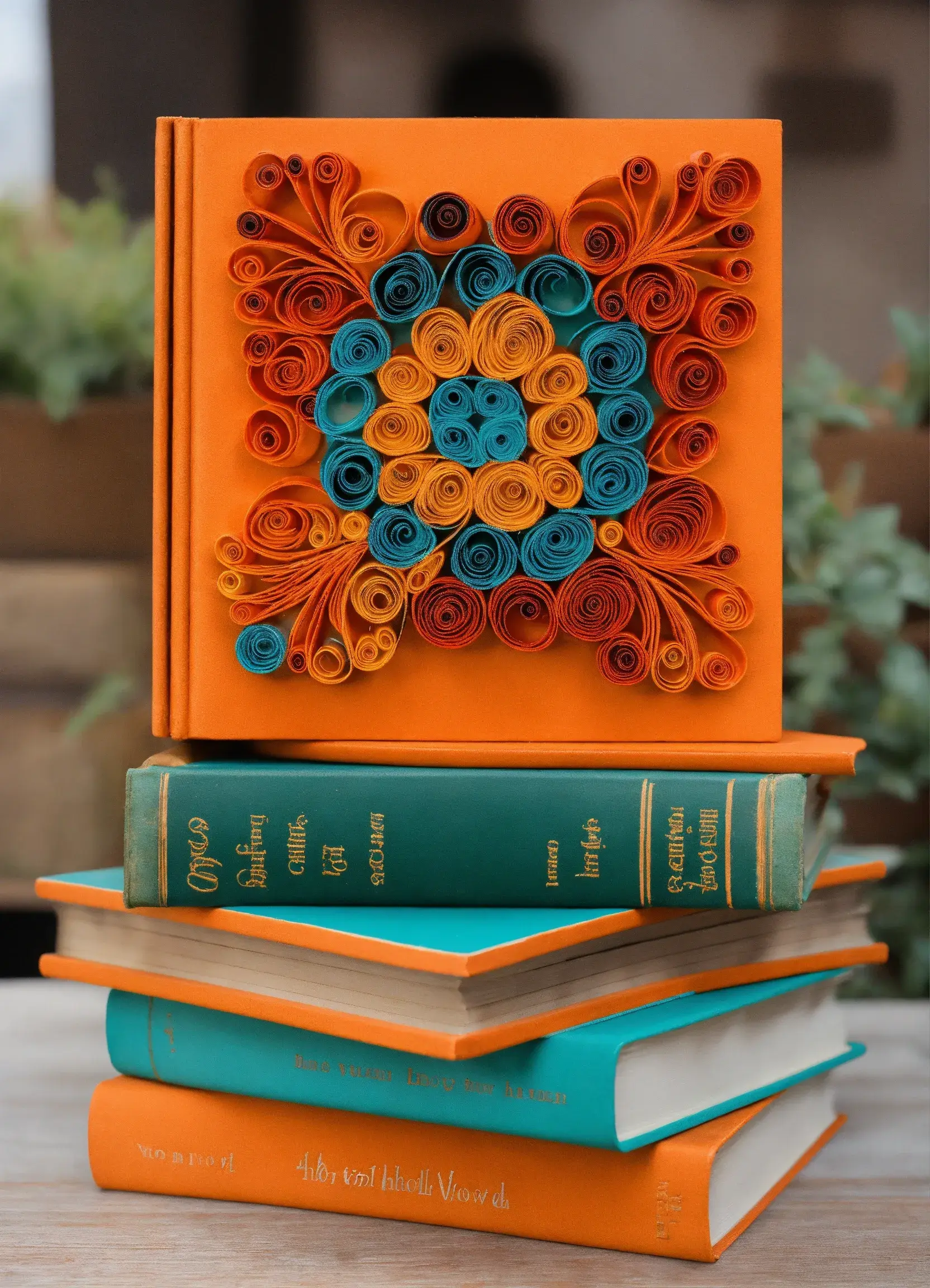 Handen die macramé knopen maken